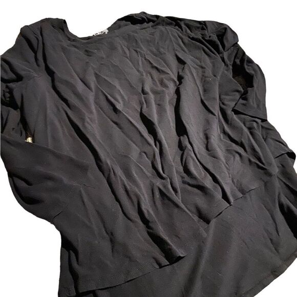 Moo Vintage. Ask a size 2XL long sleeved basic black excellent condition - Picture 1 of 2